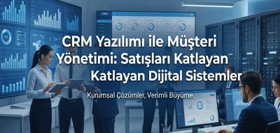 CRM Yazılımı ile Müşteri Yönetimi: Satışları Katlayan Dijital Sistemler